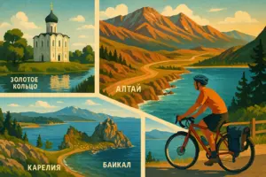 Самые красивые веломаршруты России